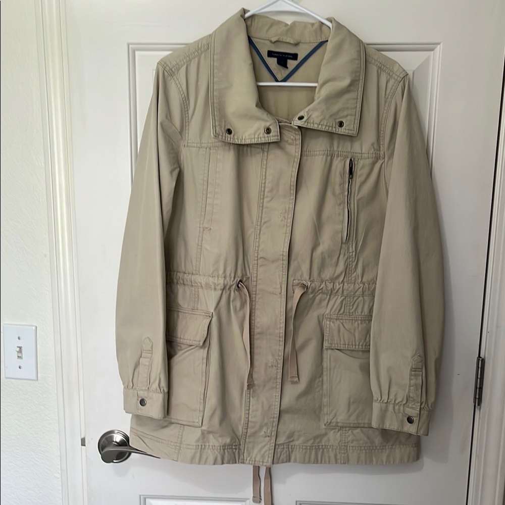 Tommy Hilfiger Khaki Anorak Cargo Utility Jacket size L